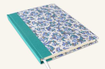 elegant writing book cyan Papeterie Schreibweise